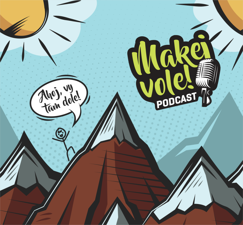 Nákrčník Makej vole! Podcast - Velikost: Unisize
