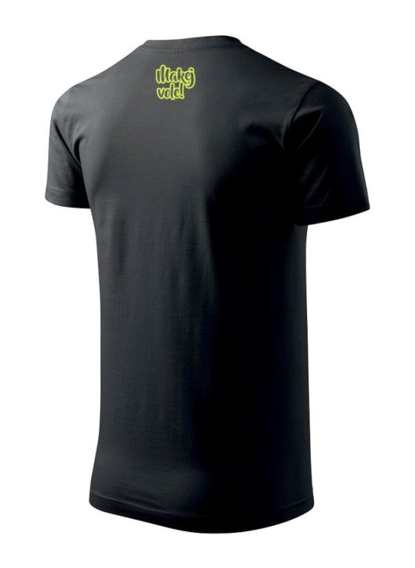 Pánské tričko Eat, Sleep, Makej vole!, Repeat - černé/bavlna - Velikost: 2XL